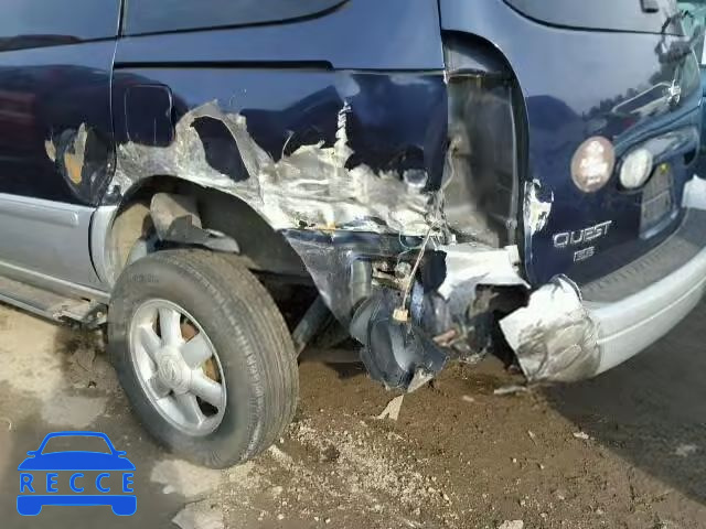 2001 NISSAN QUEST SE 4N2ZN16T41D817575 image 8