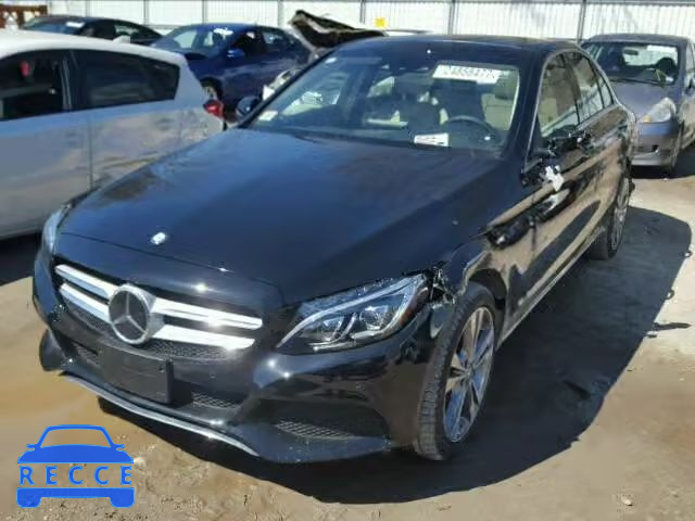 2017 MERCEDES-BENZ C 300 4MAT 55SWF4KB9HU192724 зображення 1