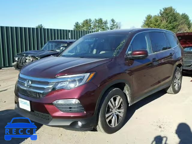 2016 HONDA PILOT EXLN 5FNYF6H71GB004804 image 1