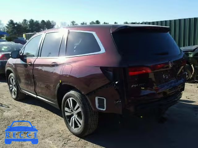 2016 HONDA PILOT EXLN 5FNYF6H71GB004804 image 2