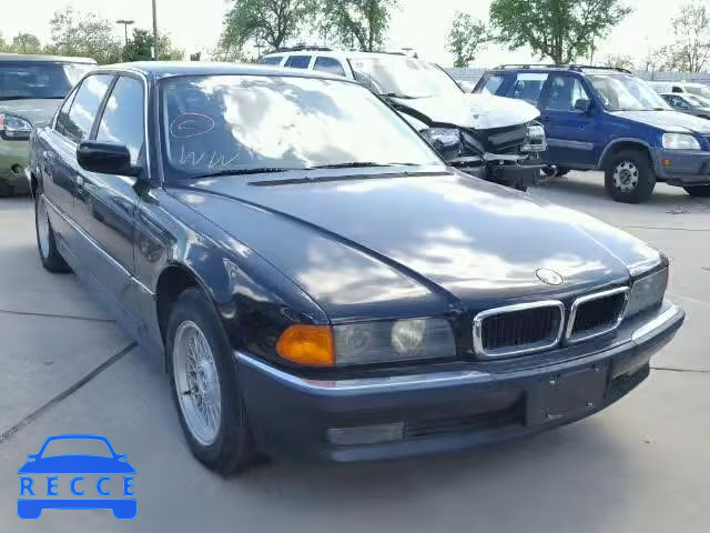 1998 BMW 740IL WBAGJ8323WDM17800 Bild 0