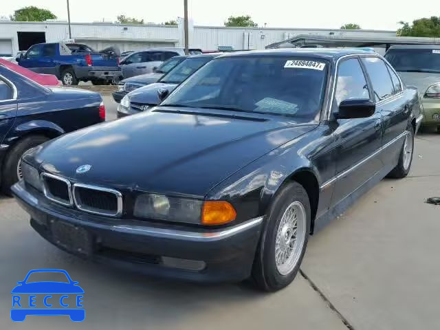 1998 BMW 740IL WBAGJ8323WDM17800 зображення 1