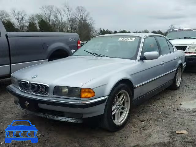 1998 BMW 740I AUTOMATIC WBAGF8323WDL57177 image 1