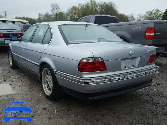 1998 BMW 740I AUTOMATIC WBAGF8323WDL57177 Bild 2