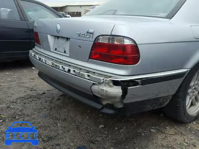 1998 BMW 740I AUTOMATIC WBAGF8323WDL57177 Bild 8