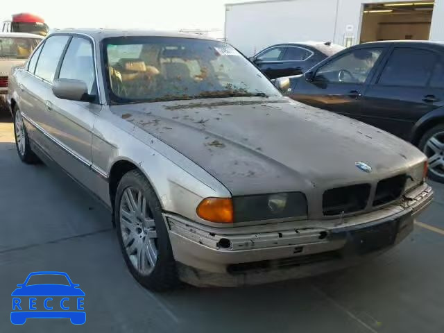 1998 BMW 740IL WBAGJ8329WDM16537 image 0