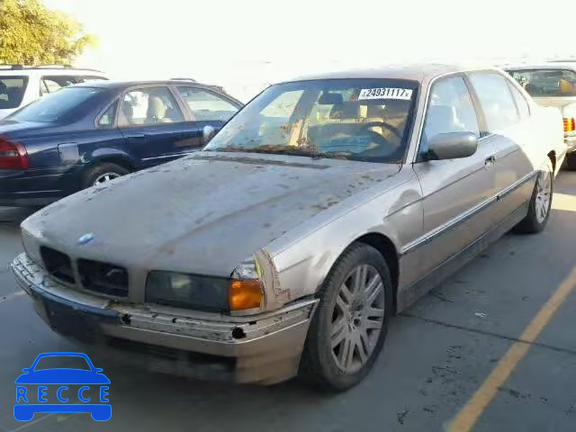 1998 BMW 740IL WBAGJ8329WDM16537 зображення 1