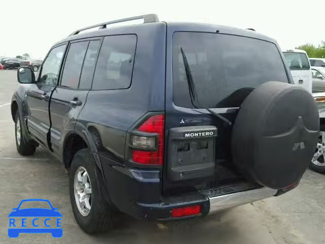 2002 MITSUBISHI MONTERO XL JA4MW31R72J001622 image 2