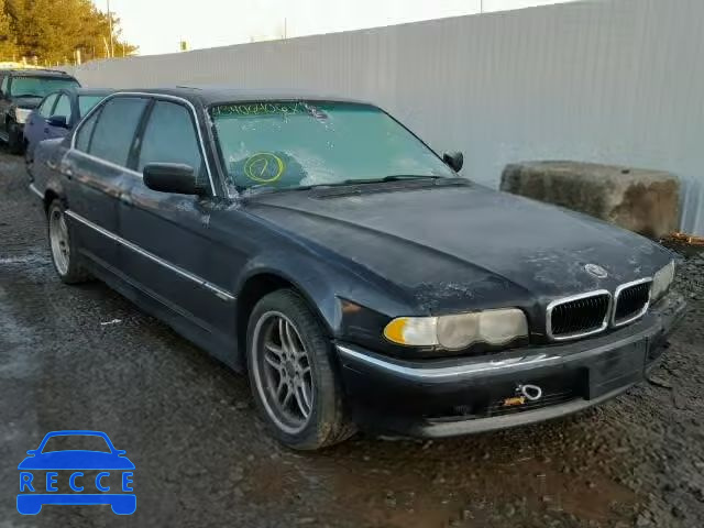 2000 BMW 740IL WBAGH8343YDP06076 image 0