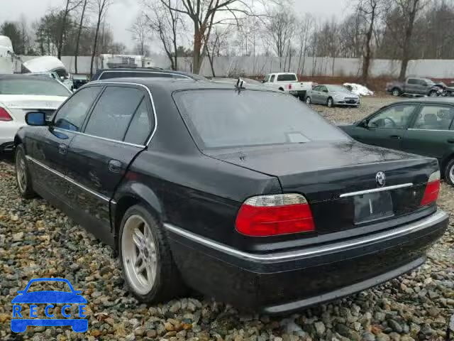 2000 BMW 740IL WBAGH8343YDP06076 Bild 2