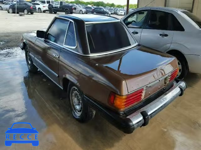 1977 MERCEDES-BENZ SL 450 10704412041109 зображення 2