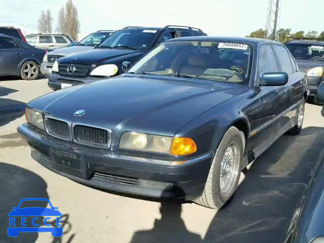1996 BMW 740IL WBAGJ8325TDL36213 image 1