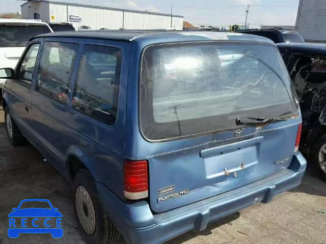 1995 PLYMOUTH VOYAGER 2P4GH2533SR227130 image 2