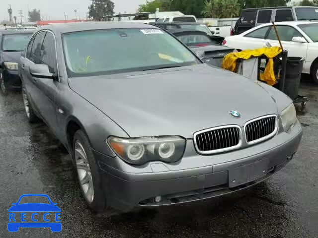 2004 BMW 745I WBAGL634X4DP70063 зображення 0