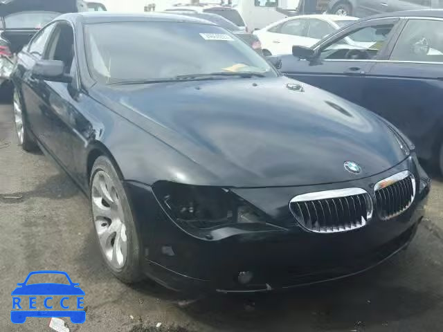 2004 BMW 645CI WBAEH73434B215255 зображення 0