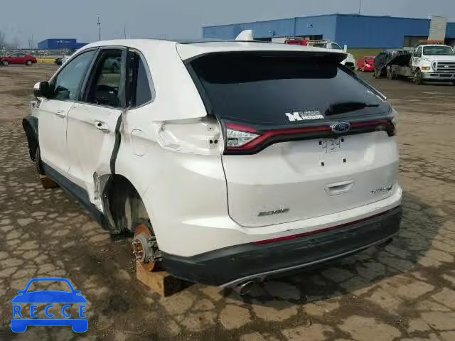 2015 FORD EDGE TITAN 2FMTK4K88FBB00934 Bild 2