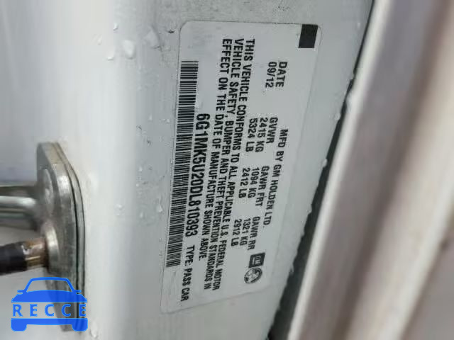 2013 CHEVROLET CAPRICE PO 6G1MK5U20DL810393 image 9