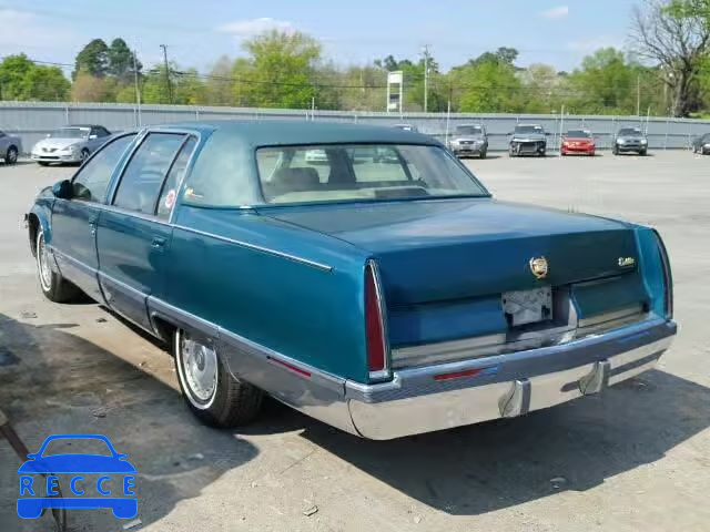 1995 CADILLAC FLEETWOOD/ 1G6DW52P6SR701943 зображення 2