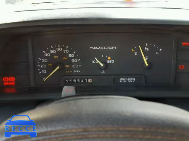 1993 CHEVROLET CAVALIER V 1G1JC8449P7139285 image 7