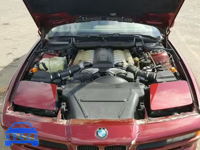 1991 BMW 850I AUTOMATIC WBAEG231XMCB73630 image 6