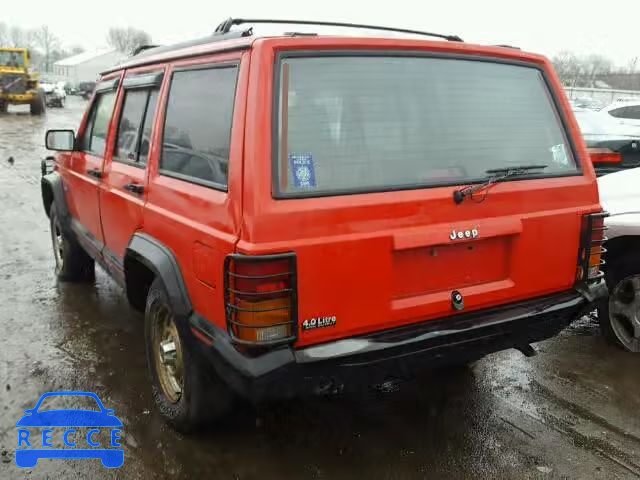 1995 JEEP CHEROKEE S 1J4FJ68S7SL544121 зображення 2