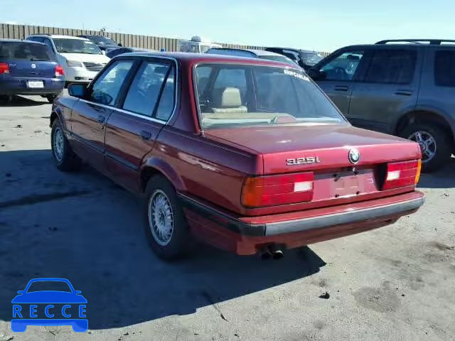 1990 BMW 325I AUTOMATIC WBAAD2316LED27020 image 2