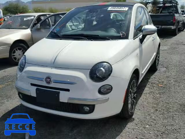 2013 FIAT 500 LOUNGE 3C3CFFER9DT718410 image 1