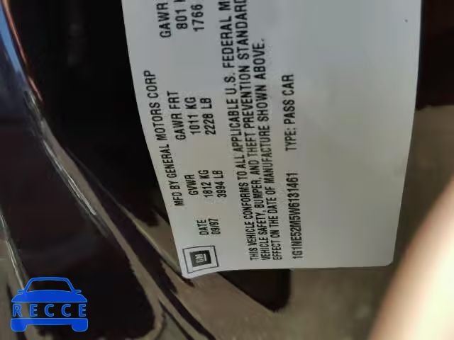 1998 CHEVROLET MALIBU LS 1G1NE52M5W6131461 image 9