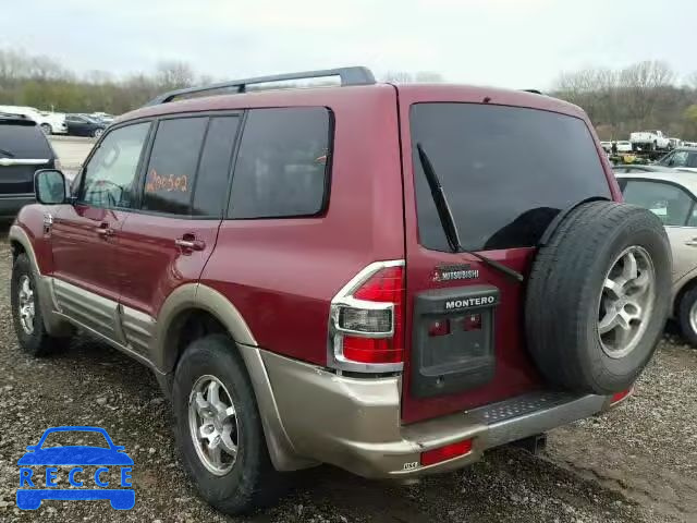 2001 MITSUBISHI MONTERO LI JA4MW51RX1J022328 зображення 2