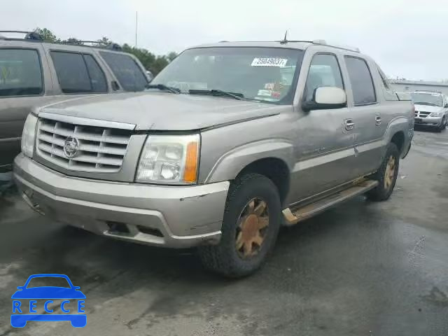 2002 CADILLAC ESCALADE E 3GYEK63NX2G319795 image 1