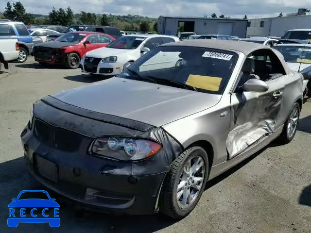 2009 BMW 128I WBAUN13599VH80595 зображення 1