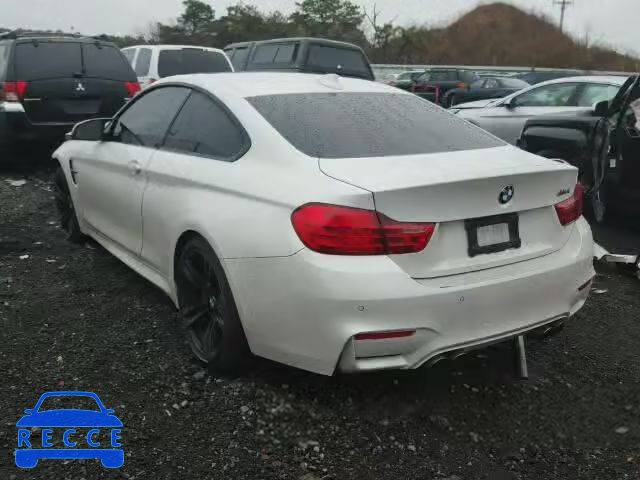 2015 BMW M4 WBS3R9C58FK332420 image 2