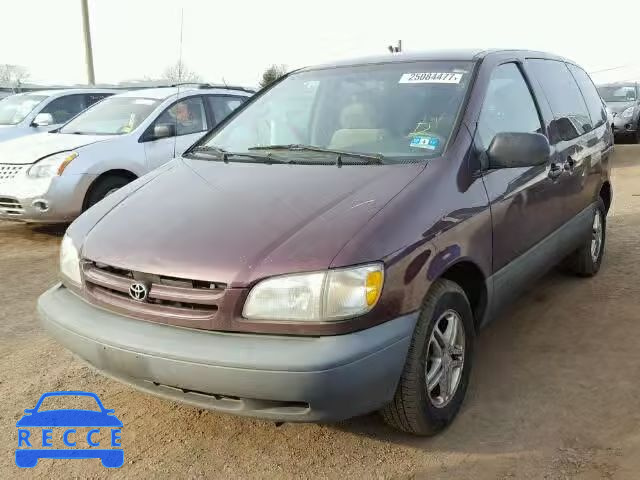 2000 TOYOTA SIENNA CE 4T3ZF19C6YU202034 image 1