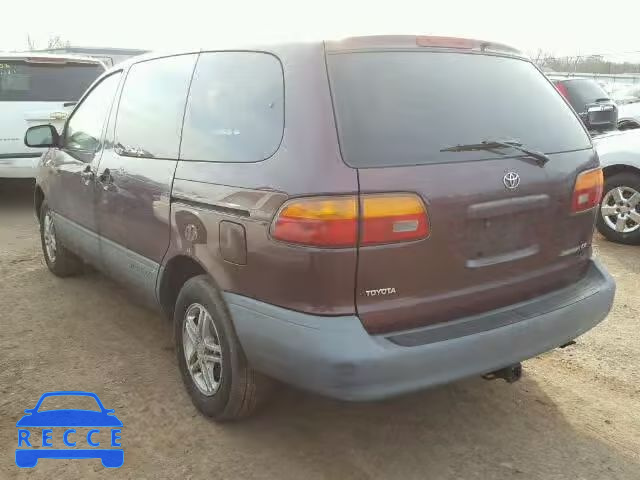 2000 TOYOTA SIENNA CE 4T3ZF19C6YU202034 image 2