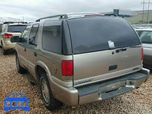 1999 GMC ENVOY 1GKDT13W4X2508828 image 2