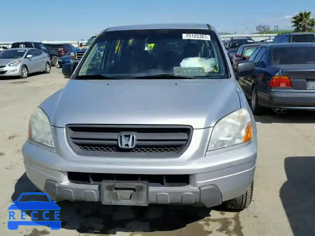 2005 HONDA PILOT LX 2HKYF18125H567986 image 8