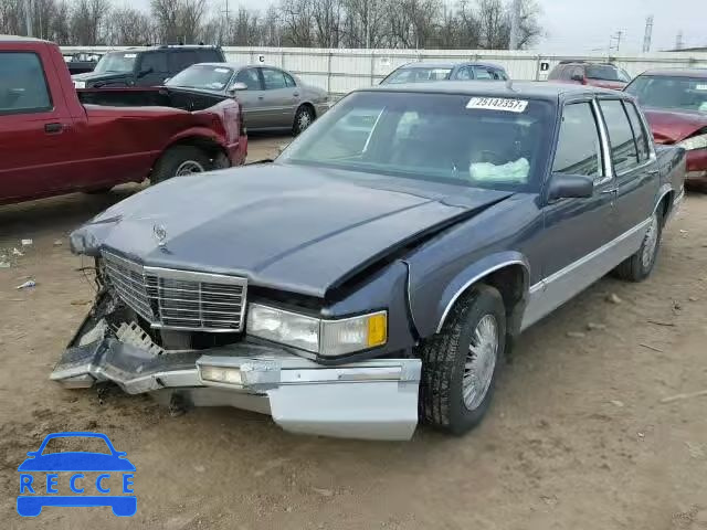 1991 CADILLAC DEVILLE 1G6CD53B0M4312705 image 1