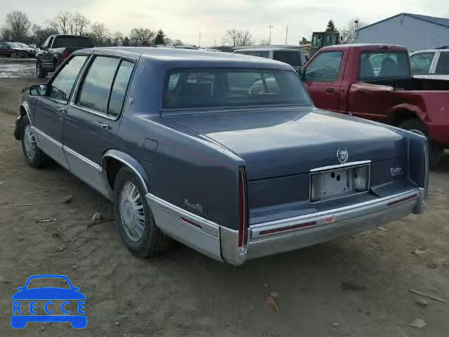 1991 CADILLAC DEVILLE 1G6CD53B0M4312705 image 2