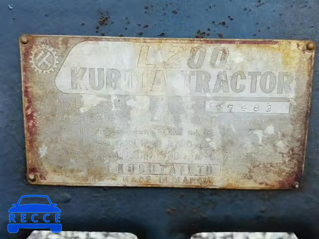 1953 KUBO TRACTOR 17483 зображення 9