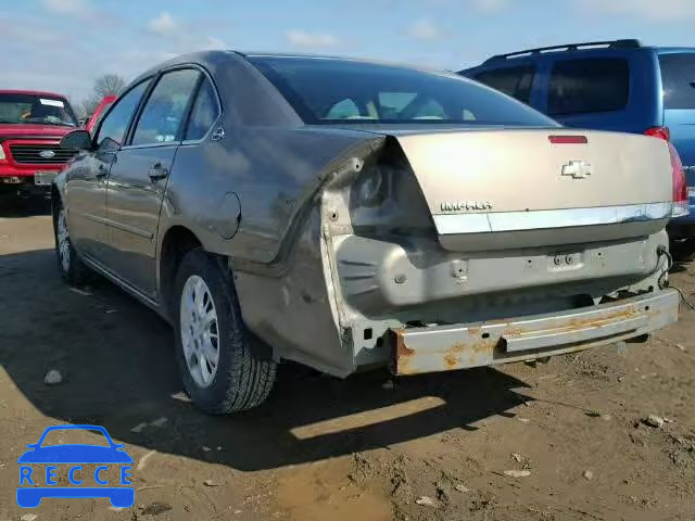 2007 CHEVROLET IMPALA POL 2G1WS55RX79184316 зображення 2