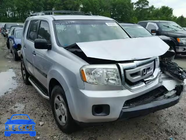 2010 HONDA PILOT LX 5FNYF3H27AB022394 image 0