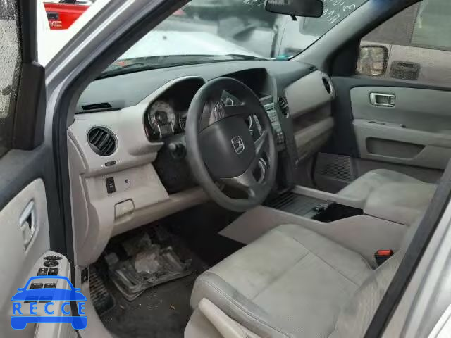 2010 HONDA PILOT LX 5FNYF3H27AB022394 image 8