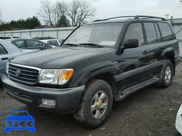 2001 TOYOTA LANDCRUISE JTEHT05J912005887 image 1