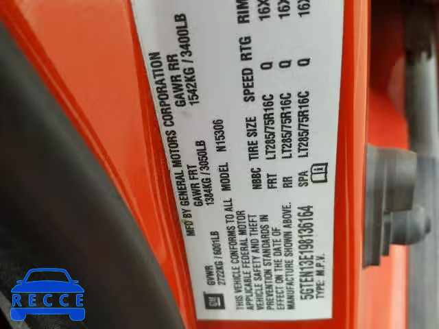 2009 HUMMER H3 SUV 5GTEN13E198136164 зображення 9