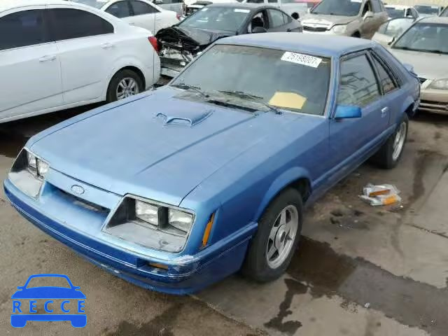 1986 FORD MUSTANG LX 1FABP283XGF154596 image 1