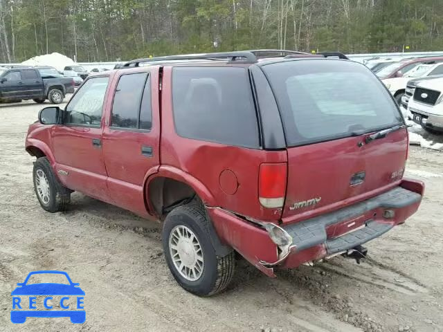 1999 GMC ENVOY 1GKDT13W2X2500081 image 2
