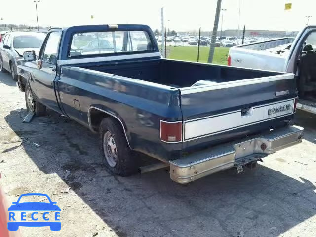 1984 CHEVROLET C20 1GCGC24J6EJ185337 зображення 2