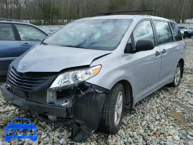 2014 TOYOTA SIENNA 5TDZK3DC3ES522892 image 1