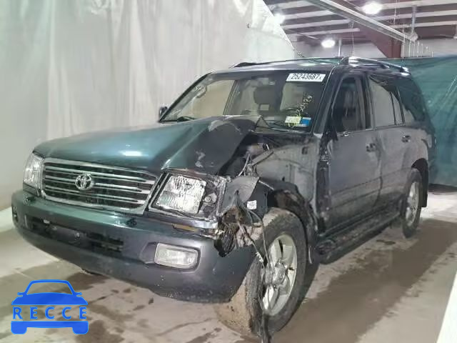 2003 TOYOTA LANDCRUISE JTEHT05J632032628 image 1