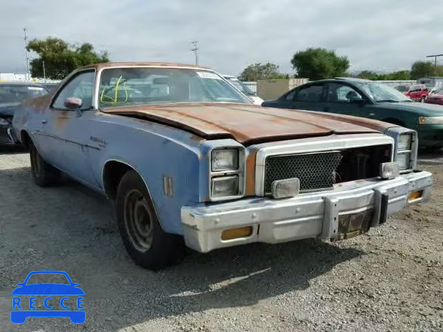 1976 CHEVROLET EL CAMINO 1D80L6Z409642 image 0